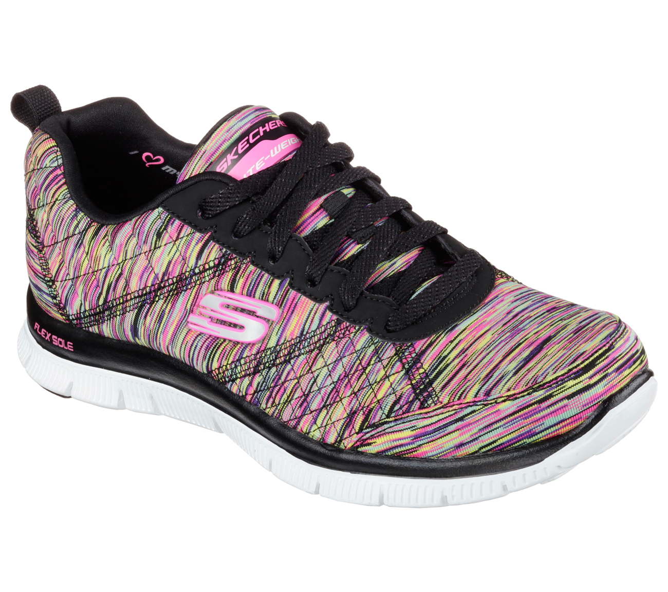 Buy SKECHERS Flex Appeal Whirl Wind Sport Shoes only 70.00