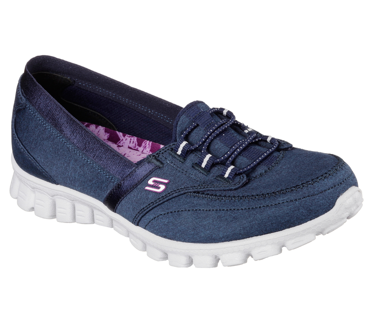 Skechers Ez Flex Canvas Slip On Shoes Ringer Skechers Ez Flex Canvas Slip On Shoes Ringer