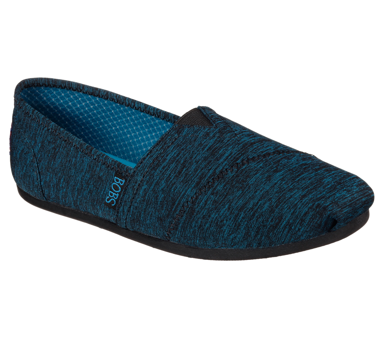 Skechers Flats Shoes Ireland - Skechers Womens Bobs Plush - Express Yourself - Black