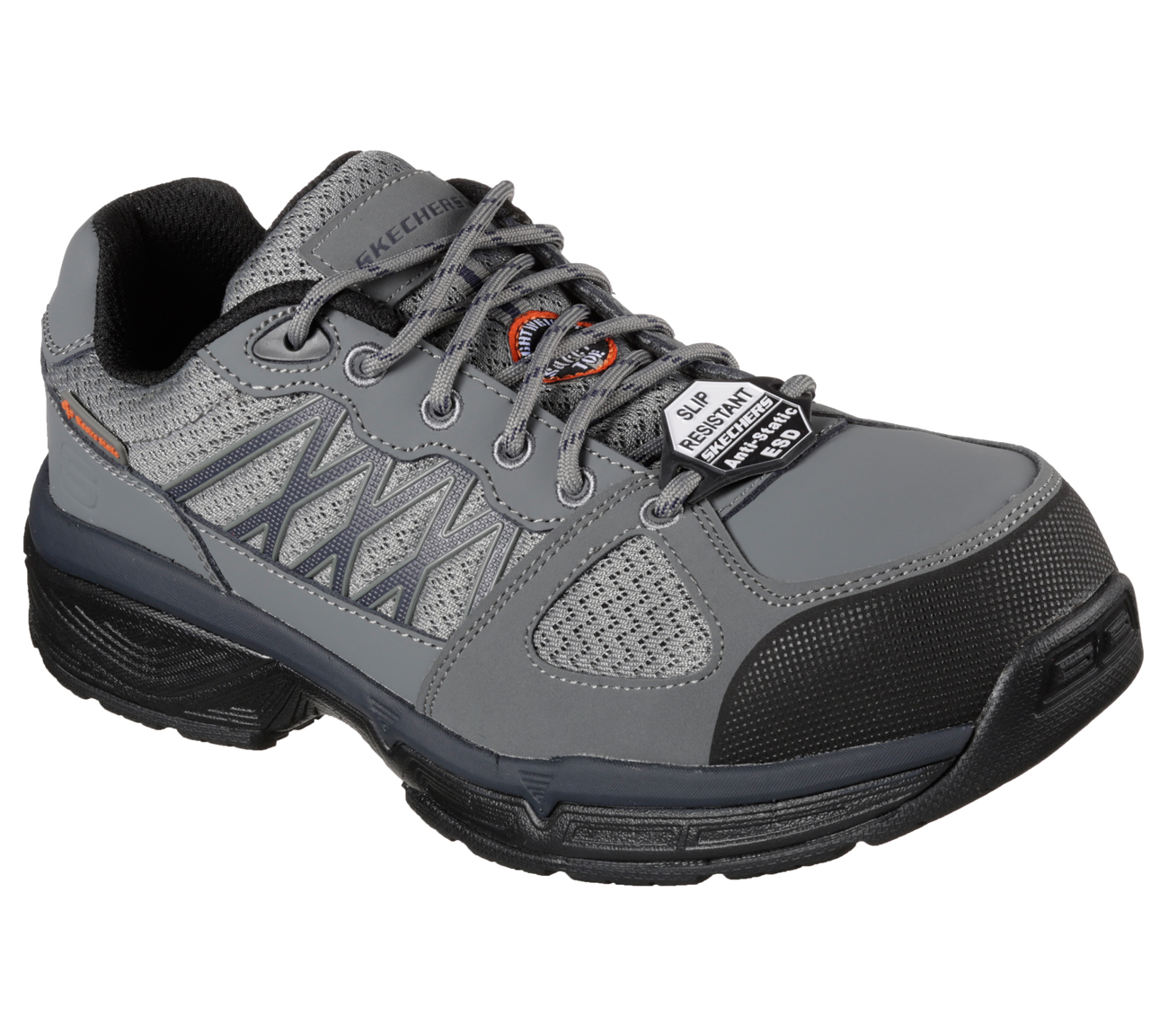Buy SKECHERS Work Relaxed Fit Conroe Searcy ESD Work Shoes only 90.00