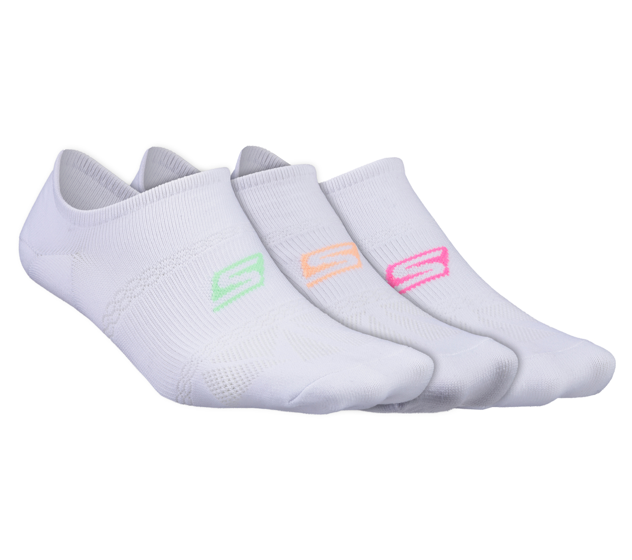 SKECHERS Women's 3 Pack Sport Microfiber No Show Socks SKECHERS Canada