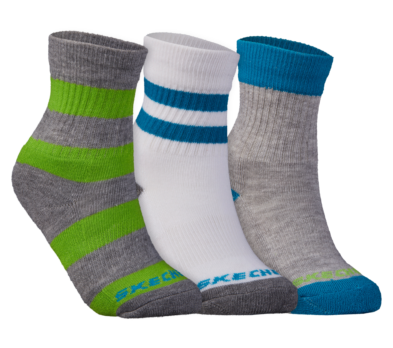 Buy SKECHERS 3 Pack Sport Crew Socks Socks Shoes only 14.00